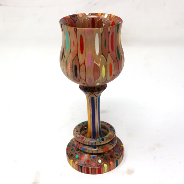 Wood Turned Pencil Goblet by Andy Philip
