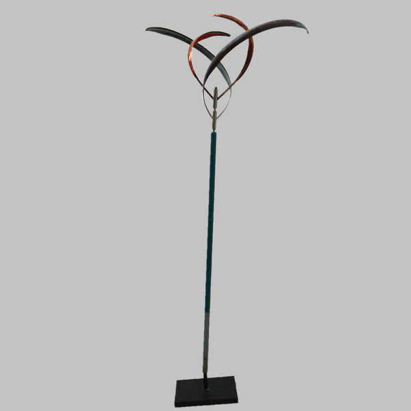 Blooming Lily Kinetic Wind Sculpture Large