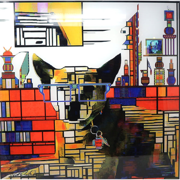 Dog Art on Acrylic