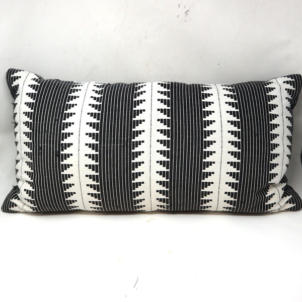 Black & White Lumber Pillow