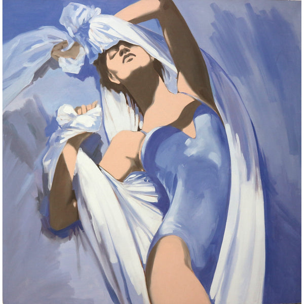 ”Lavender Blue Nocturne” by Sherle Stevens Acrylic on Canvas