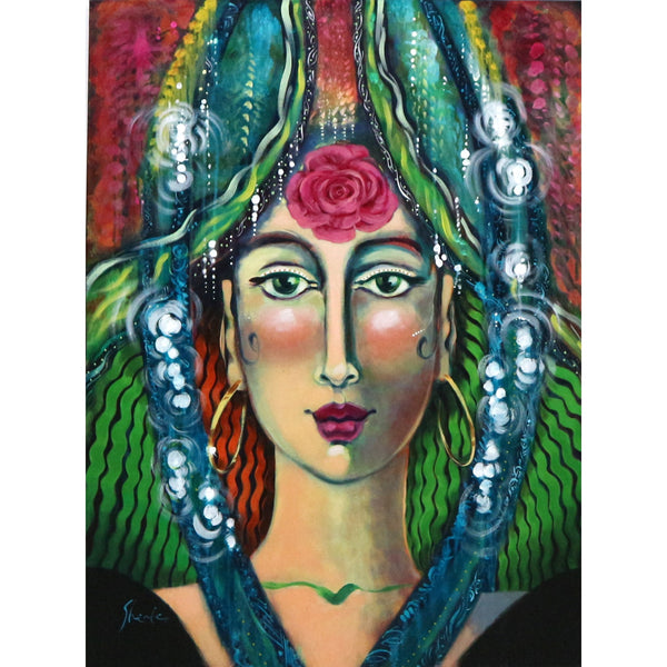 “ Francesca” Acrylic on Canvas by Sherle Stevens