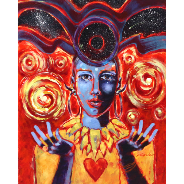 “ Estrella” Acrylic on Canvas by Sherle Stevens
