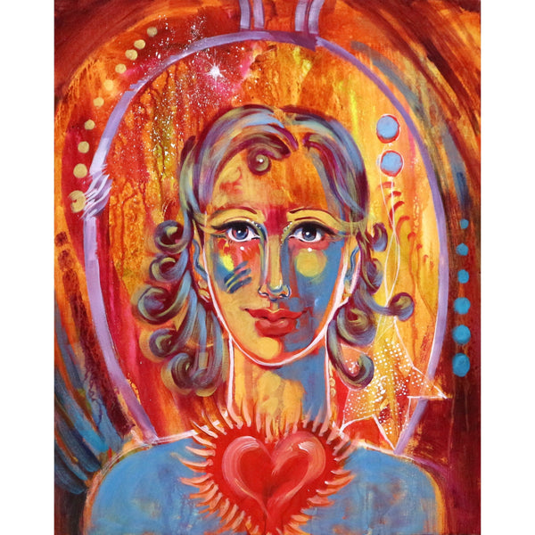 “ Phoebe” Acrylic on Canvas by Sherle Stevens