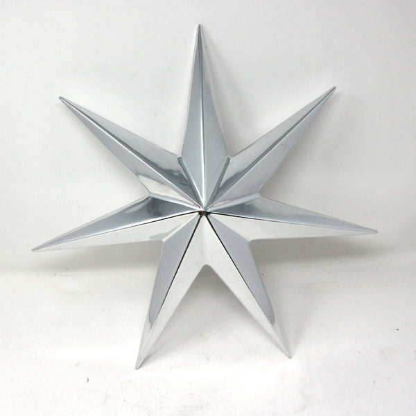 Stellar Silver Wall Star
