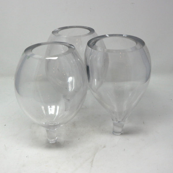Glass Tri-Vase