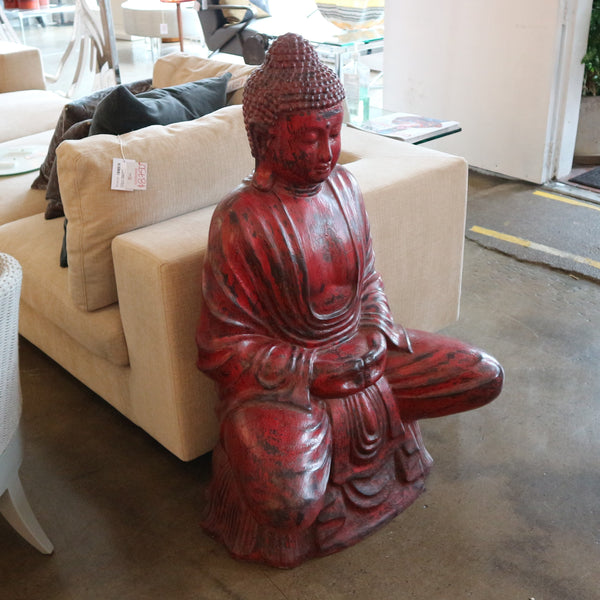 Lg Red Buddha