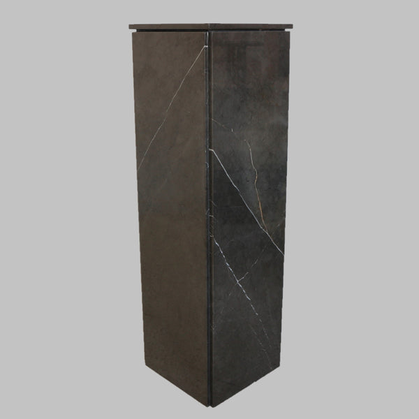 Graffito Marble Pedestal by Global Views