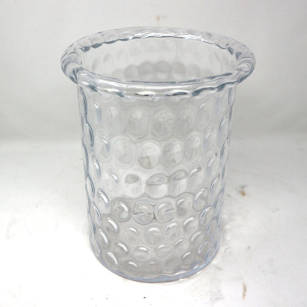 Glass Demple Vase/Ice Bucket