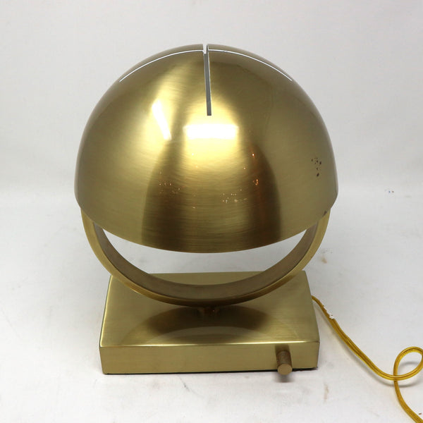 Arteriors Round Polished Brass Table Lamp