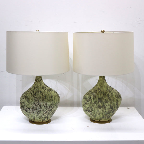 Pair of Arteriors Stillwater Table Lamps