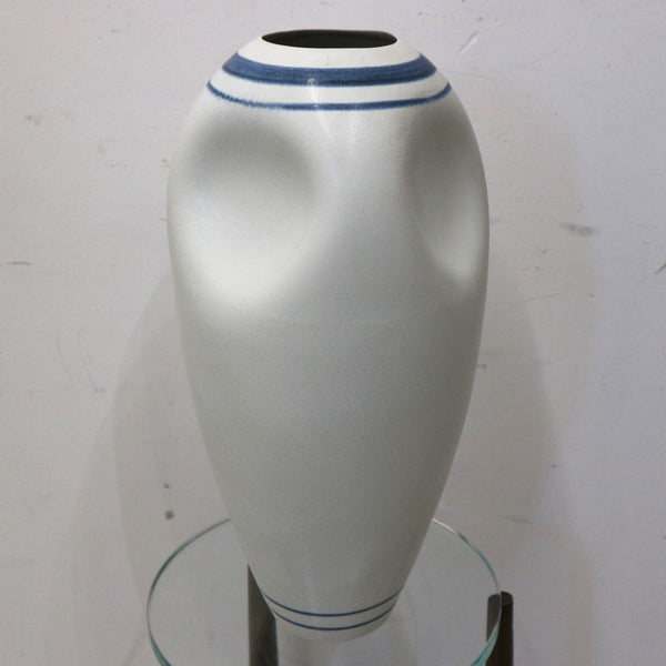 Porcelain Striped Vase