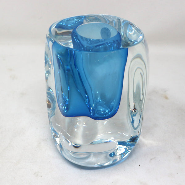 Blue Glass Vase