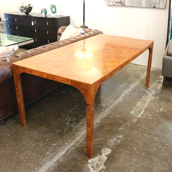 Burlwood Dining Table “As Is”