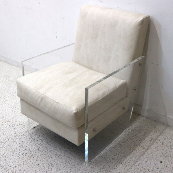 Acrylic Armchair “As Is”