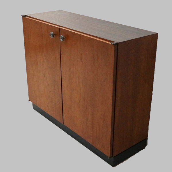 MCM 2-Door Wood Cabinet