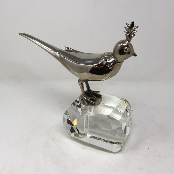 Bird on Crystal Block