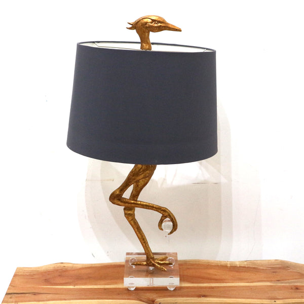 Ibis Bird on Acrylic Lamp