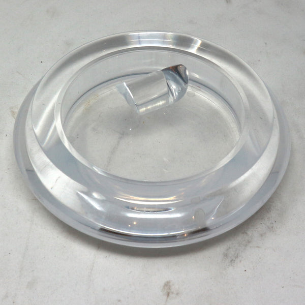 Vintage Round Lucite Lidded Container