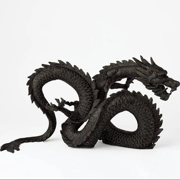 William D. Scott Cast Iron Dragon "as-is"