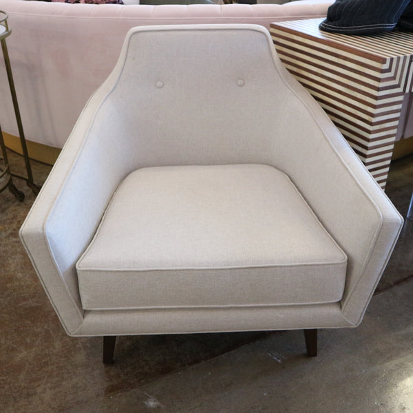 Pair Edward Lounge Chairs by Studio A