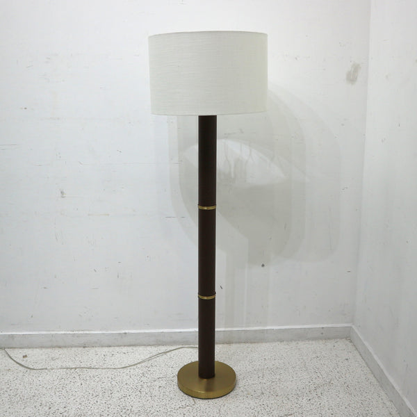 GV Brown & Brass Floor Lamp