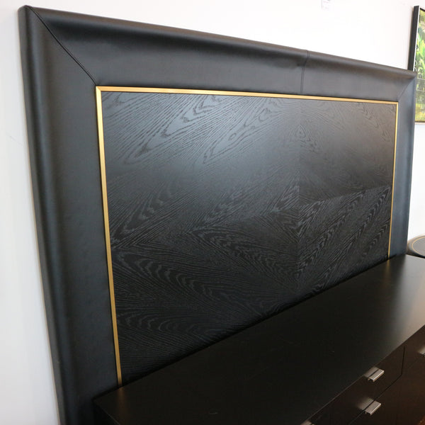 Ellipse Leather King Size Headboard