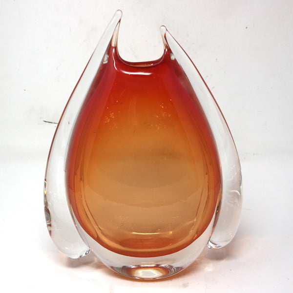 Fin Vase Cinnabar