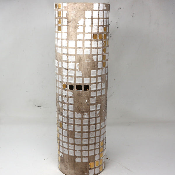 Golden Mosaic Vase -Italy