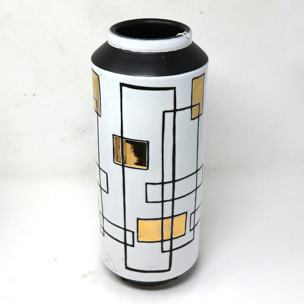 Sgraffito Ceramic Vase –Italy