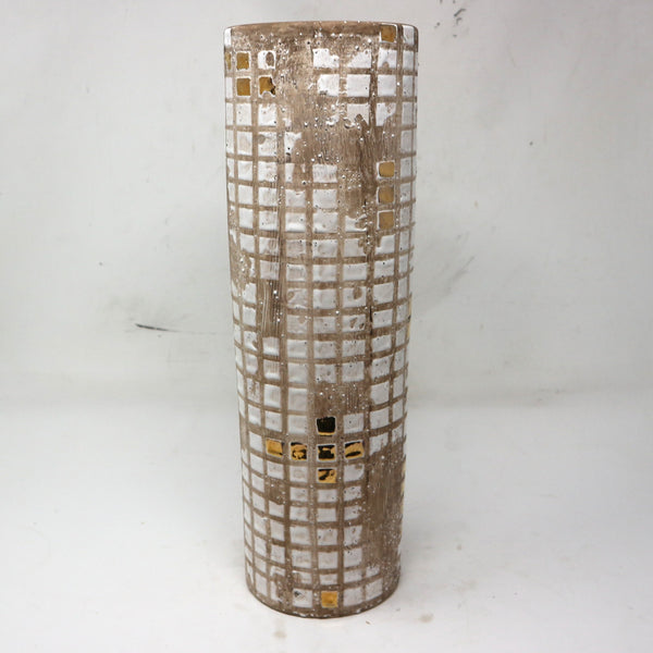 Golden Mosaic Vase -Italy