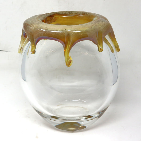 Drip Slip Honeypot Glass Vase