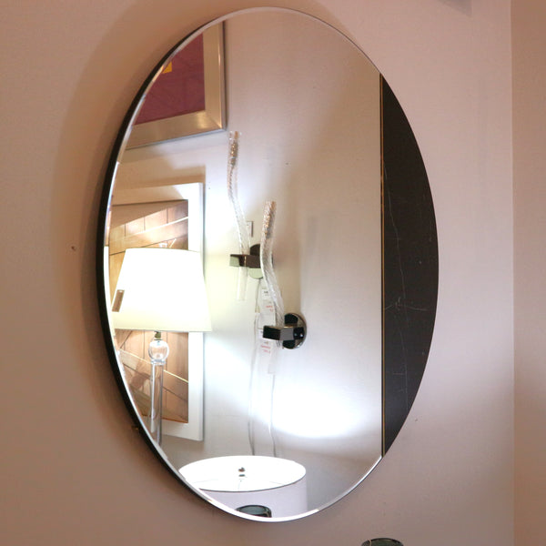 Round Mirror w/ Marble