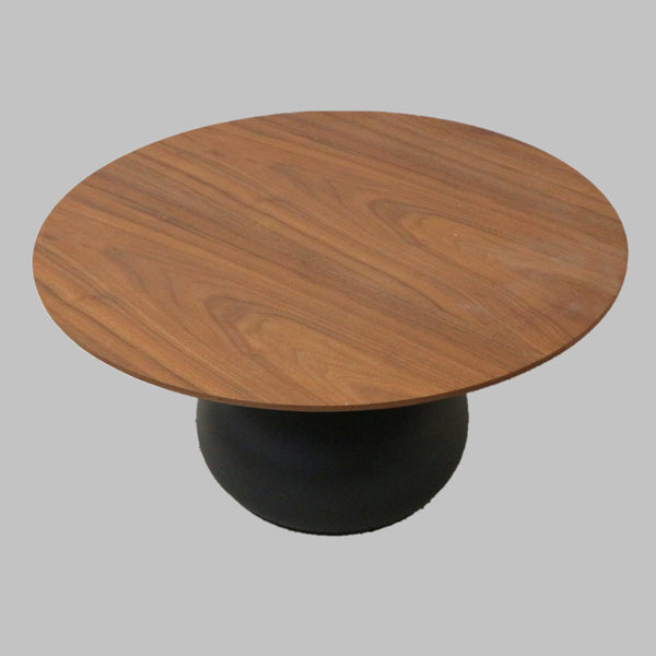 Round Wood Top Coffee Table