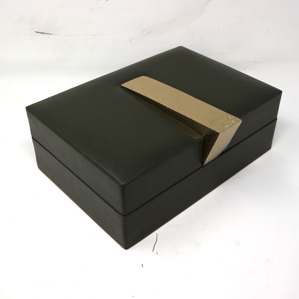 GV Gray Leather Box