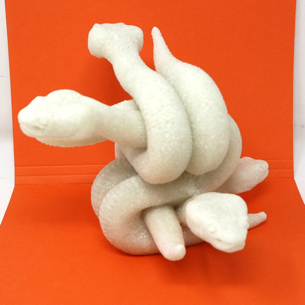 Arteriors Rice Stone Snake Sculpture