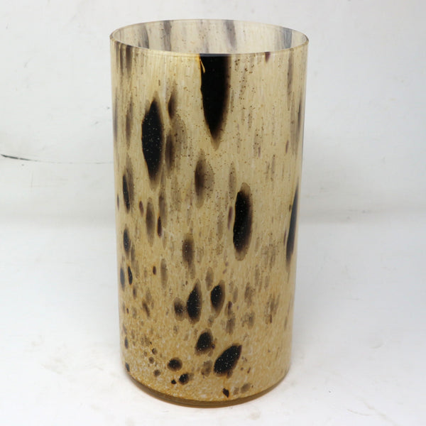 GV Calico Glass Vase Italy