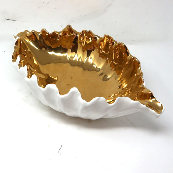 Organic 24k Gold Wave Bowl