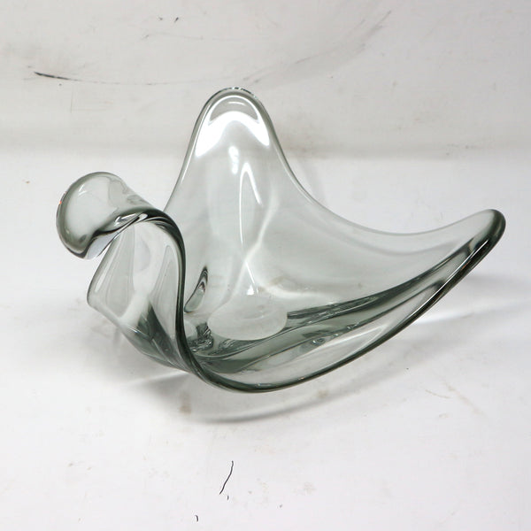 GV Glass Swan Bowl