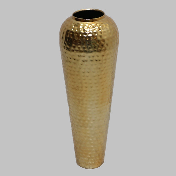 Gold Metal Vase