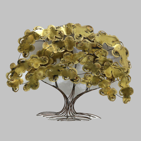 Vintage Simmons Brass Wall Tree