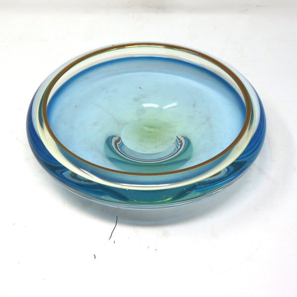 Iris Blue Glass Bowl