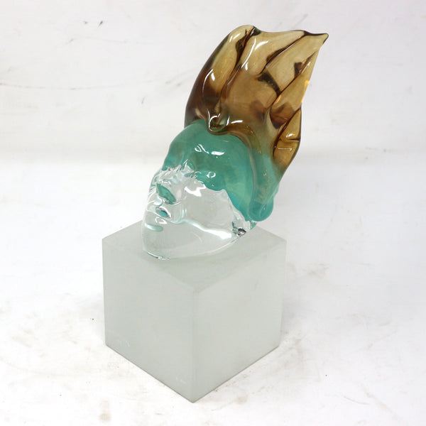 Art Glass Head Décor
