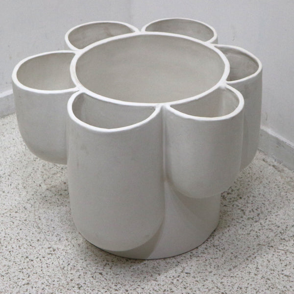 7 Parts Flower Shaped Ceramic Planter