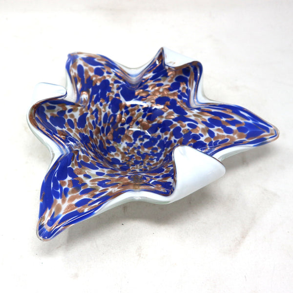 Star Art Glass Dish