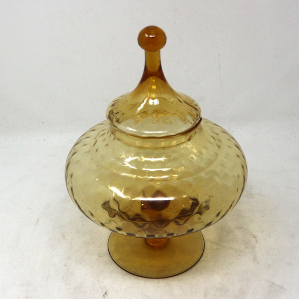 Vintage Footed Apothecary Jar