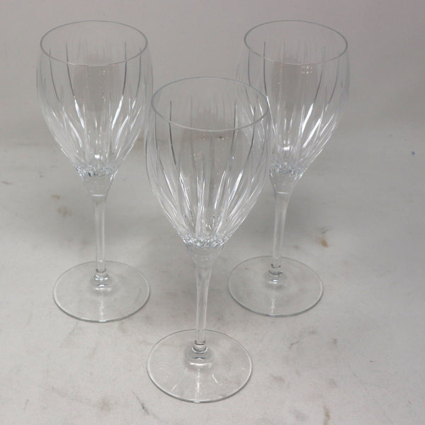 Set of 3 Wedgwood Crystal Water Goblets