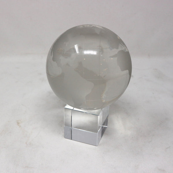 Shannon Crystal Globe on Stand