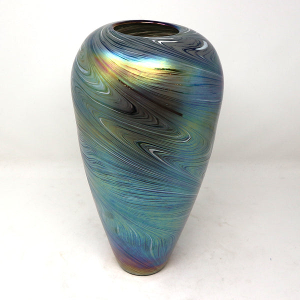 Feathered Vase