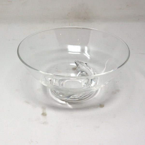 Stueben Glass Swirl Bowl